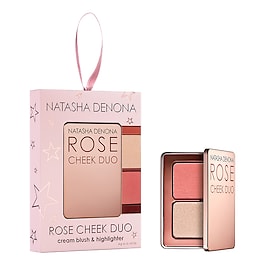 Mini Rose Cheek Duo - udsmykning - Blush creme og highlighter image